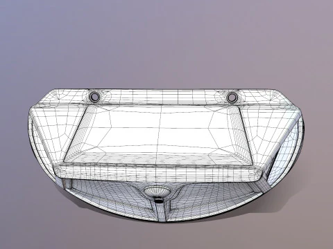 LED Wall Lamp 3D Model