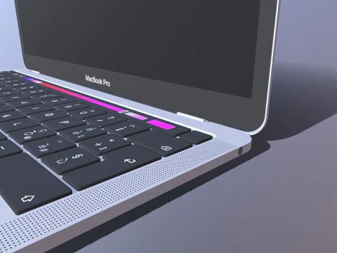 MacBook Pro 3D Model
