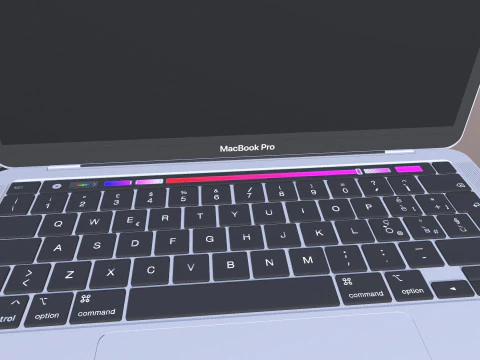 MacBook Pro 3D Model