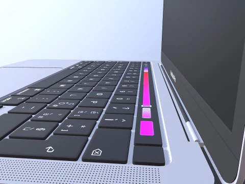 MacBook Pro 3D Model