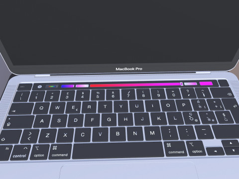 macbook pro Modelo 3D