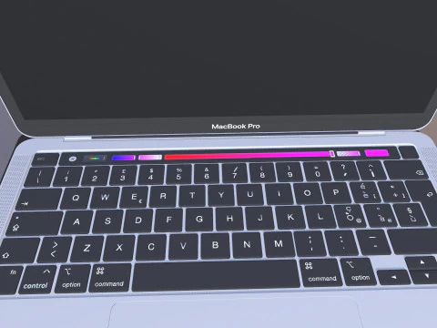 MacBook Pro 3D Model