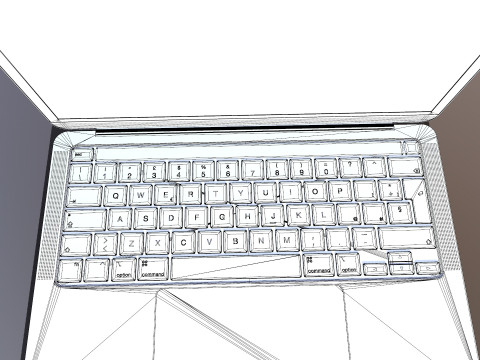 macbook pro Modelo 3D