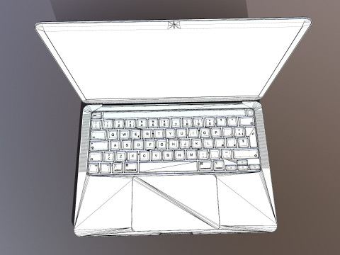 macbook pro Modelo 3D