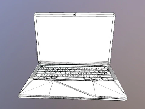 MacBook Pro 3D Model