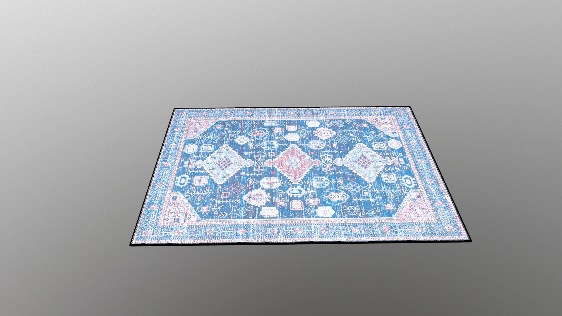 RUG Mat 3D Model .c4d .max .obj .3ds .fbx .stl .blend 