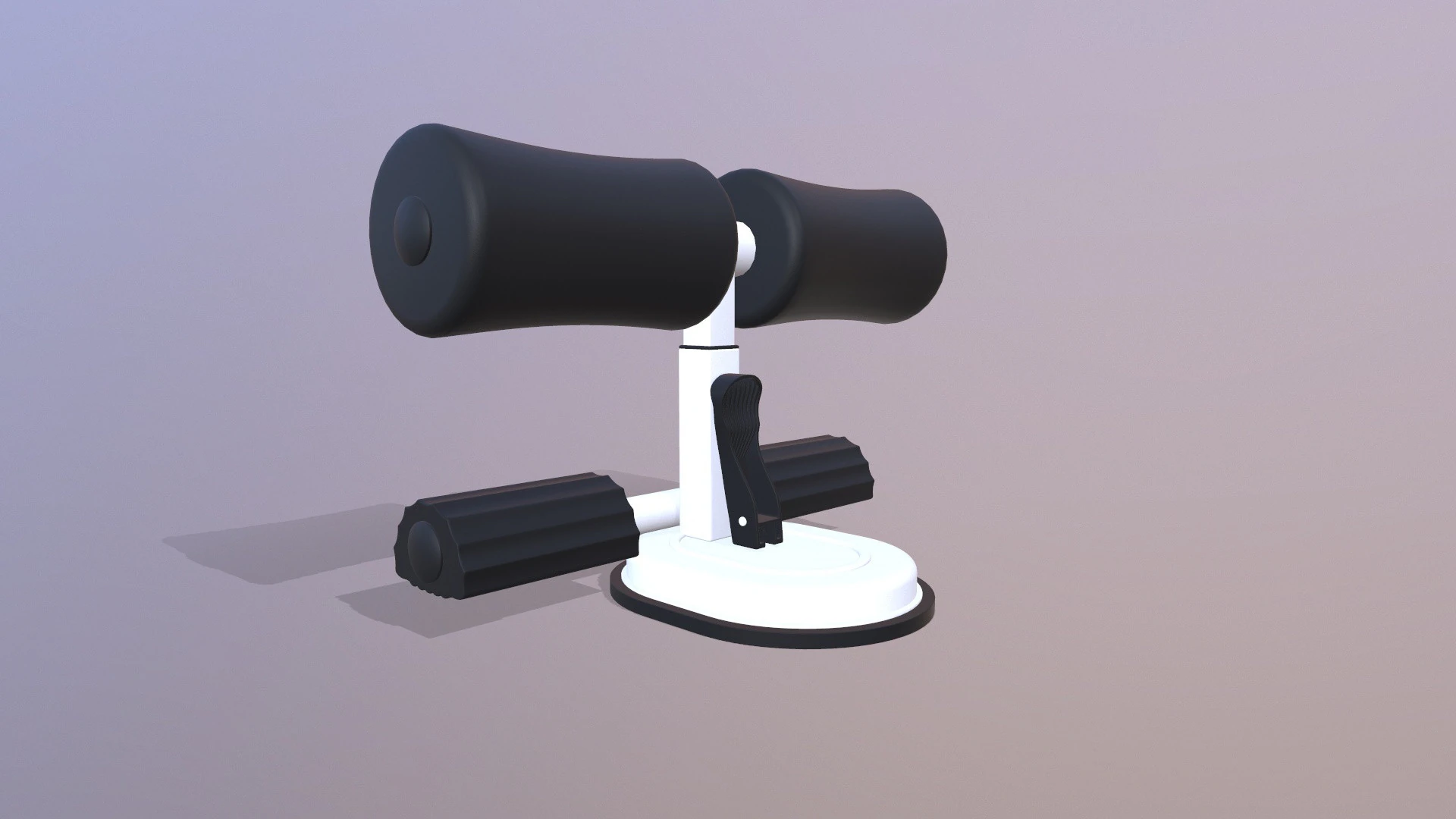 Sit Ups Equipment 3D Model .c4d .max .obj .3ds .fbx .stl .blend 