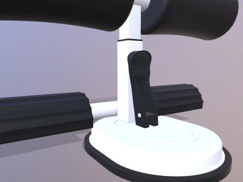 Sit Ups Equipment 3D Model