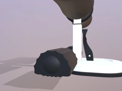 Sit Ups Equipment 3D Model