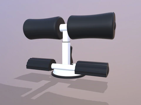 Sit Ups Equipment 3D Model