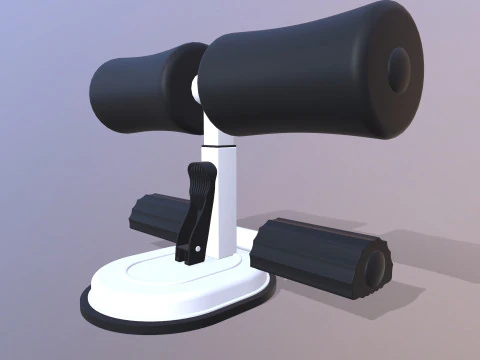 Sit Ups Equipment 3D Model
