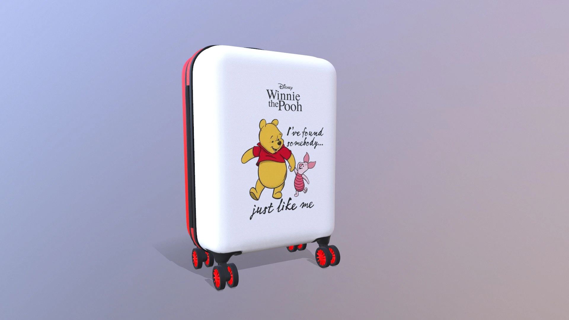 Trolley Bag 3D Model .c4d .max .obj .3ds .fbx .stl .blend