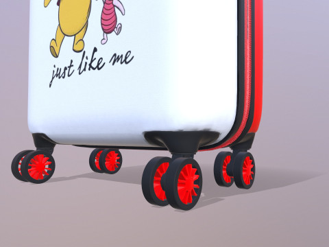 Trolley Bag 3D Model