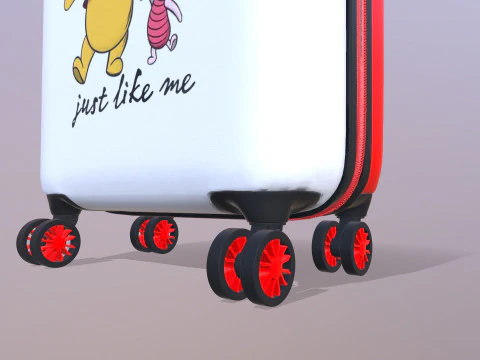 Trolley Bag 3D Model
