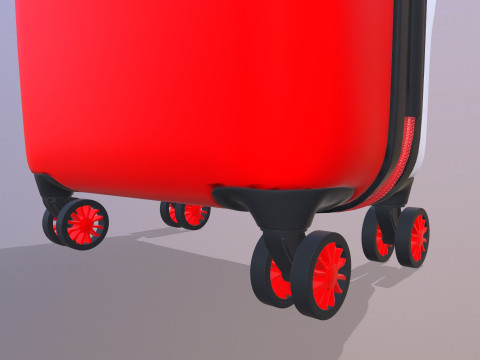 Trolley Bag 3D Model