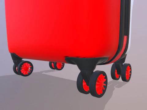 Trolley Bag 3D Model