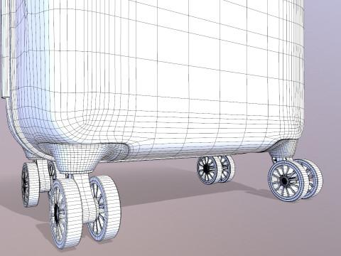 Trolley Bag 3D Model