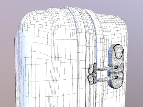 Trolley Bag 3D Model