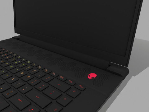 ALIENWARE Laptop 3D Model
