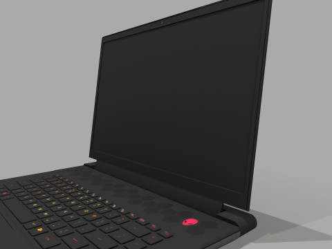 ALIENWARE Laptop 3D Model