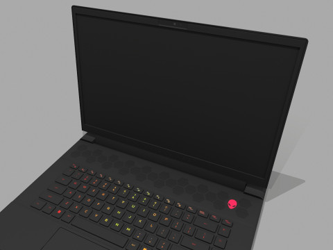ALIENWARE Laptop 3D Model
