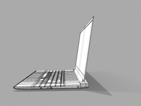 ALIENWARE Laptop 3D Model