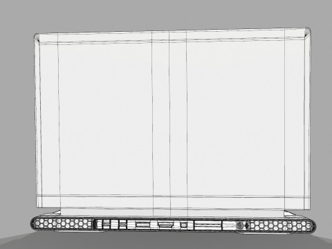 ALIENWARE Laptop 3D Model