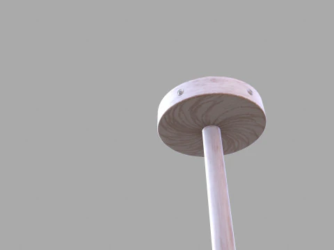 Işıklı Tavan Vantilat&ouml;r&uuml; 3D Model