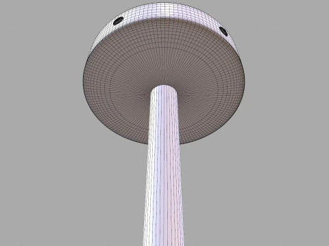 Işıklı Tavan Vantilat&ouml;r&uuml; 3D Model