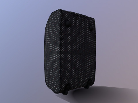 Bolsa con ruedas Modelo 3D