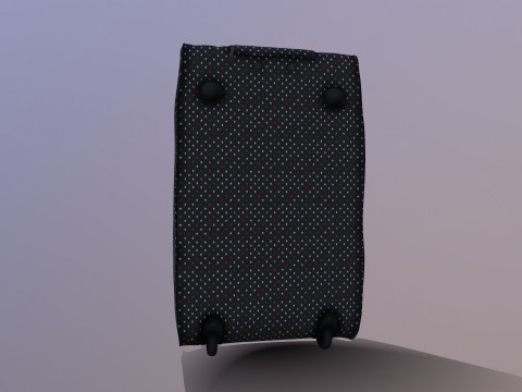 Bolsa con ruedas Modelo 3D