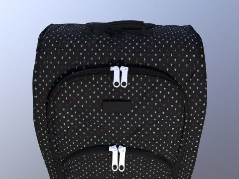 Bolsa con ruedas Modelo 3D