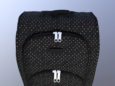 Trolley Bag 3D Model