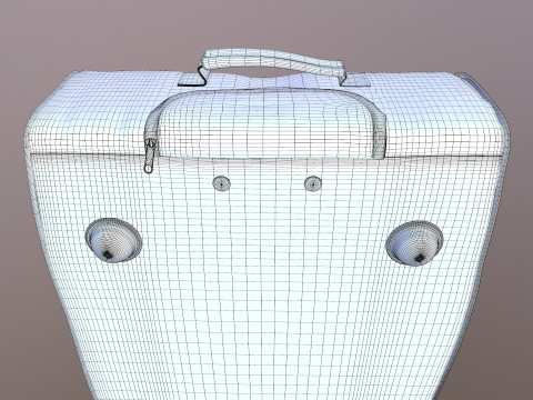 Bolsa con ruedas Modelo 3D