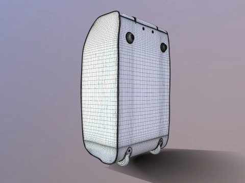 Trolley Bag 3D Model