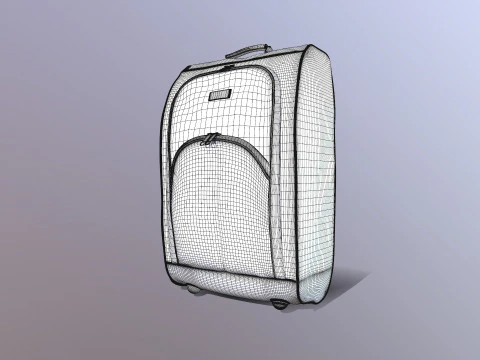 Trolley Bag 3D Model