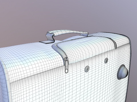 Bolsa con ruedas Modelo 3D