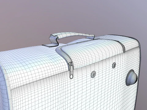 Trolley Bag 3D Model
