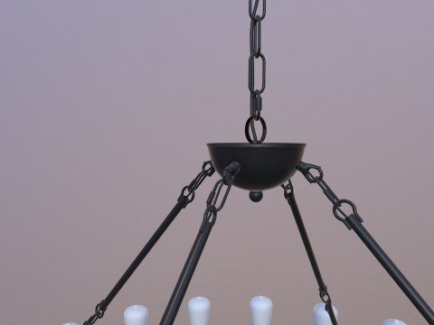 Chandelier 3D Model