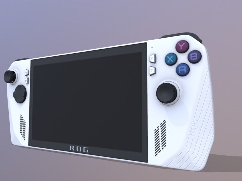 게이밍 리모콘 3D 모델