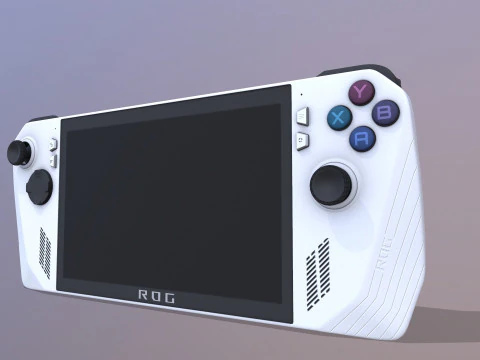 Gaming Remote 3D Model