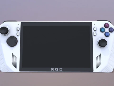 Gaming Remote 3D Model