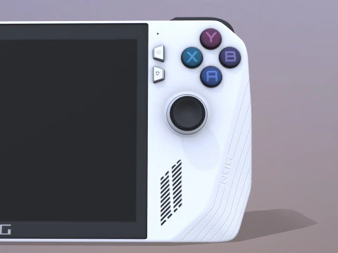 Gaming Remote 3D Model