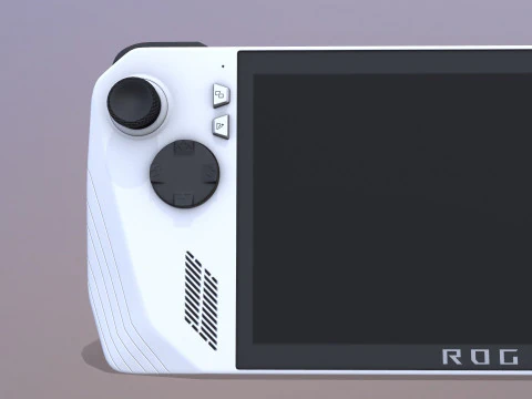 Gaming Remote 3D Model