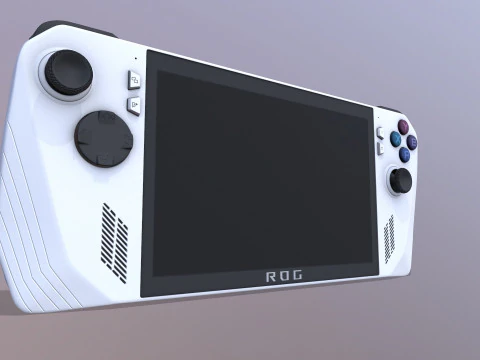Gaming Remote 3D Model