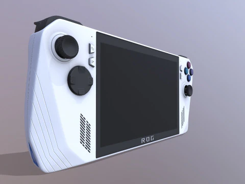 Gaming Remote 3D Model