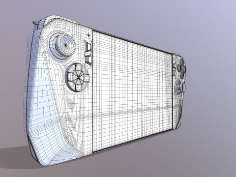 게이밍 리모콘 3D 모델