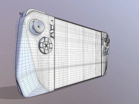 Gaming Remote 3D Model