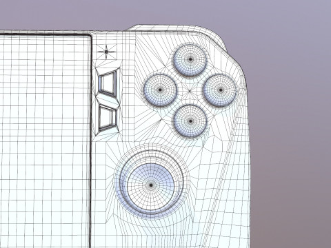 게이밍 리모콘 3D 모델
