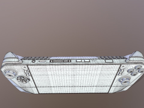 게이밍 리모콘 3D 모델